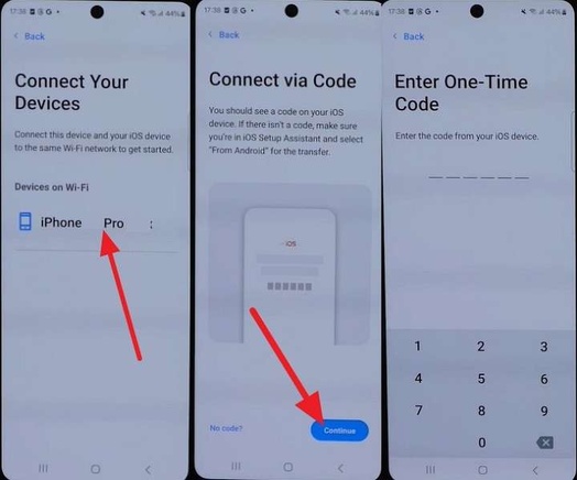install move to ios app