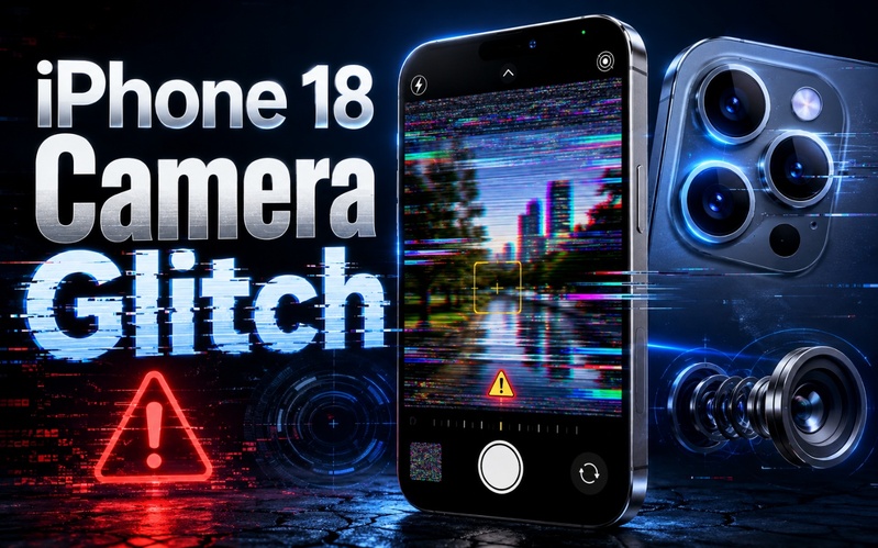 iPhone 18 kamera sorunu