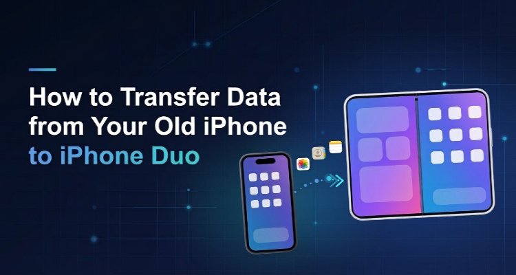 how to transfer data from old iphone to iphone duo