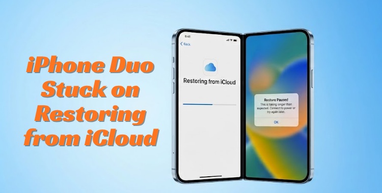 iPhone Duo hängt bei der iCloud-Wiederherstellung: Lösungen