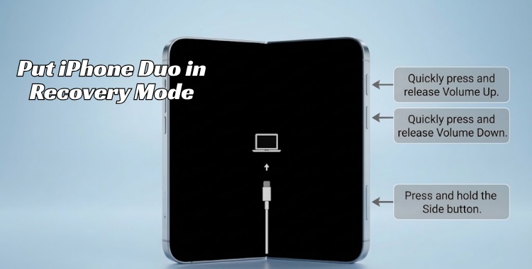 iPhone Duo Wiederherstellungsmodus aktivieren und beenden