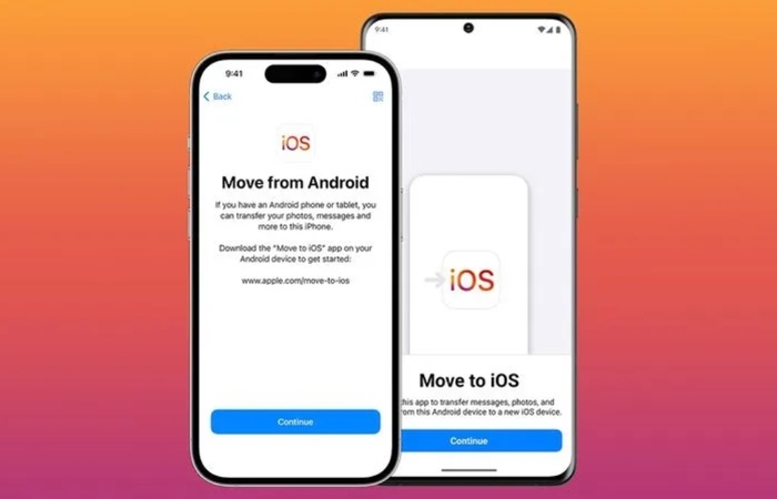 restart transfer from iphone setup screen