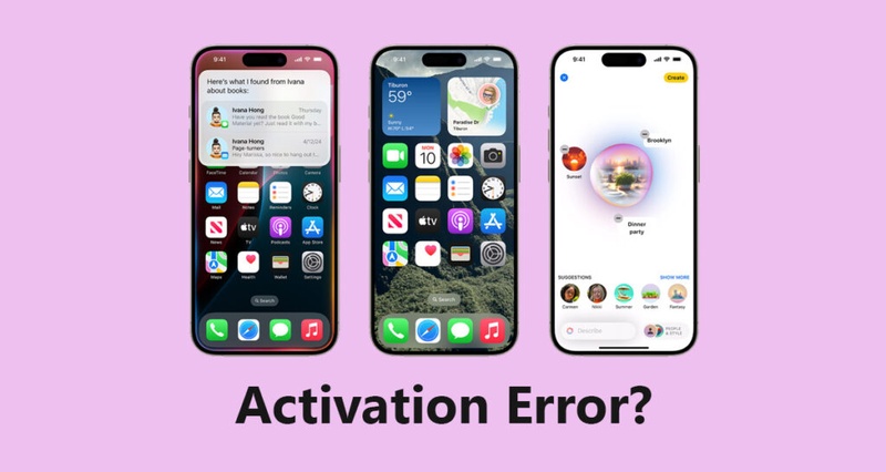 ### solve iphone 18 activation error