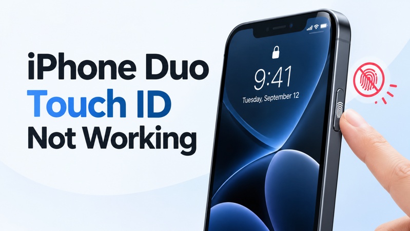 touch id troubleshooting for iphone duo