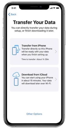 Trasferire i dati da un iPhone all'altro