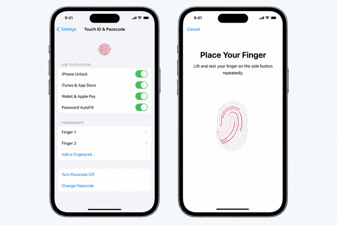 troubleshooting touch id enrollment issues