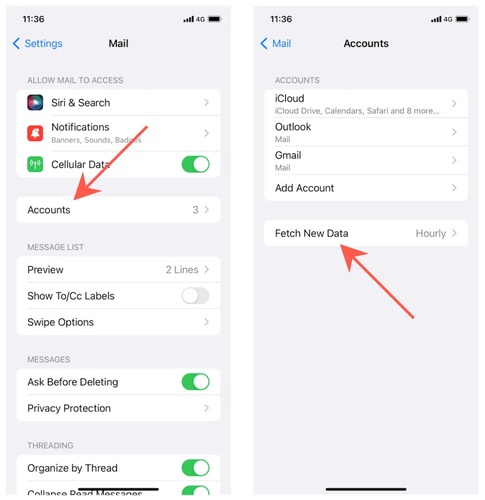 Disable Push to Fix Email Sync 1