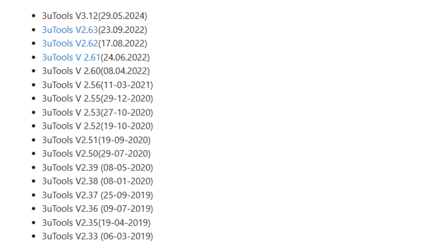 3utools update