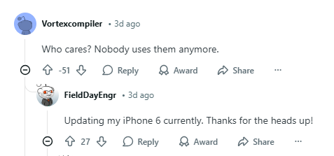ios 12.5.8 reviews from reddit