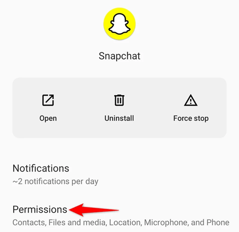check camera permissions
