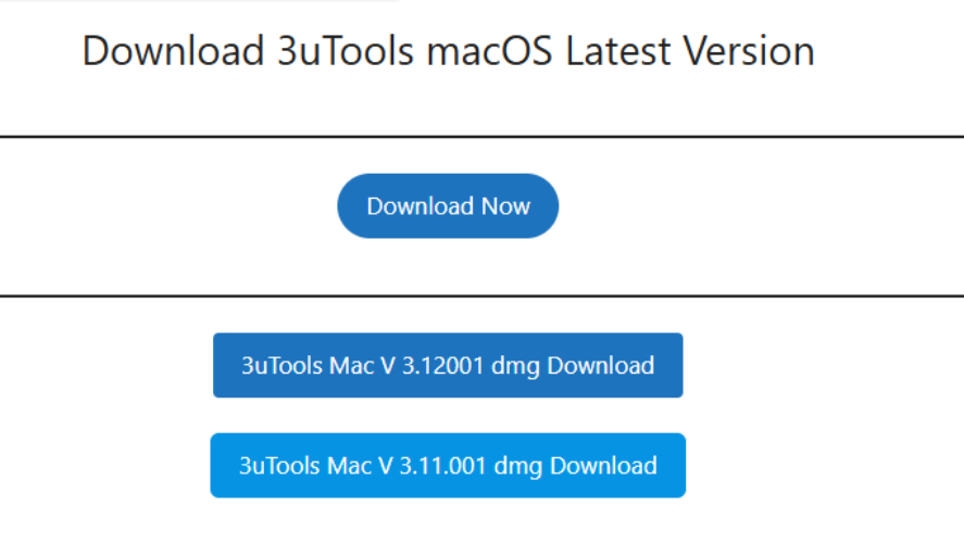 descargar la última versión de 3utools para macos
