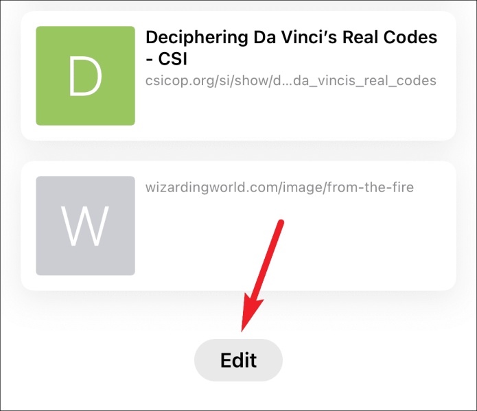 Edit Settings to Disable Sections