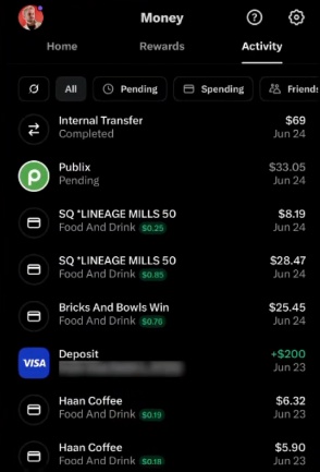 Enter Amount and Send Payment Request