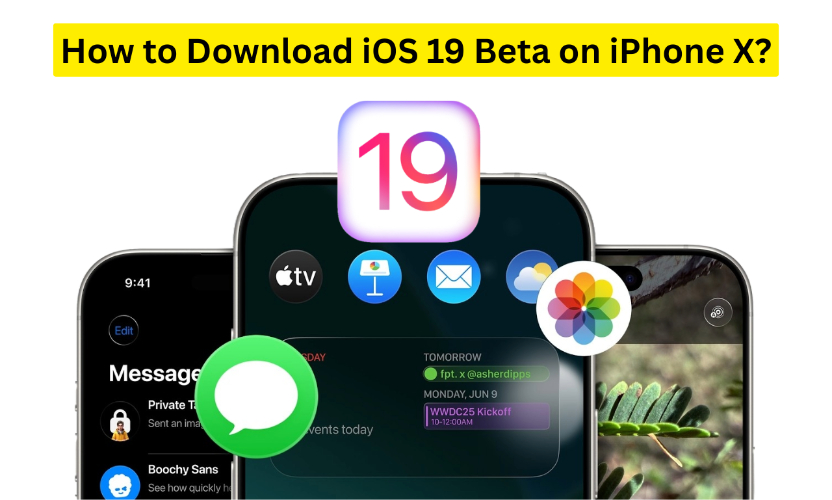 download ios 19 beta on iphone x