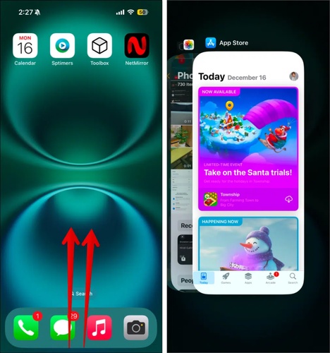 How to Open App Switcher