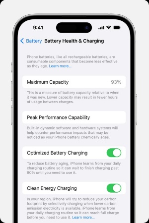 iphone battery health