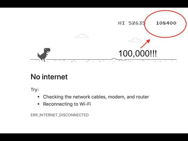 play dino game unblocked on google offline