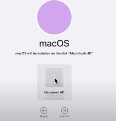 reinstall macos