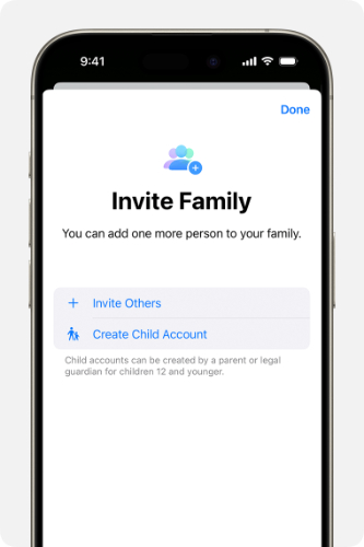 set up your family