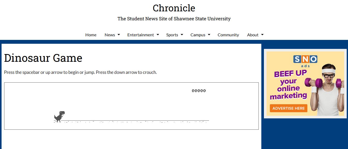 shawnee state chronicle