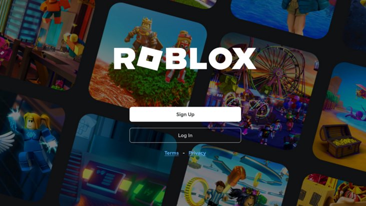 sign up roblox