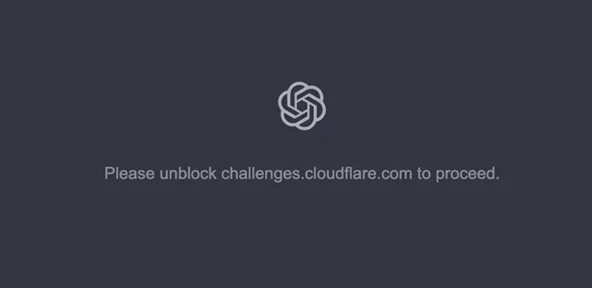 unblock challenges cloudflare com to proceed chatgpt