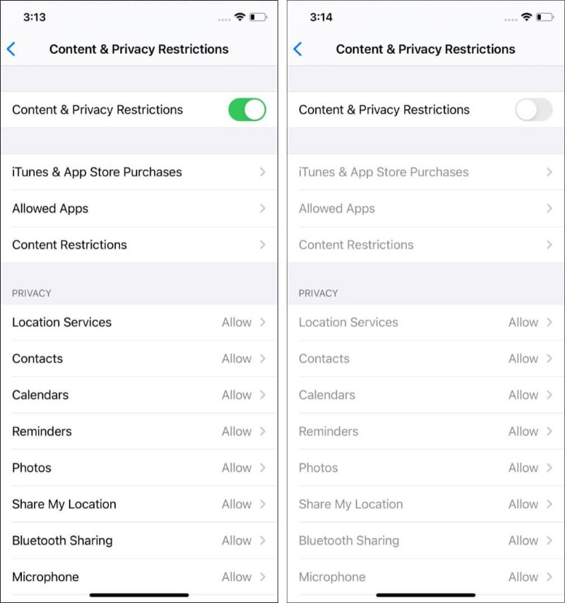unrestricted content access