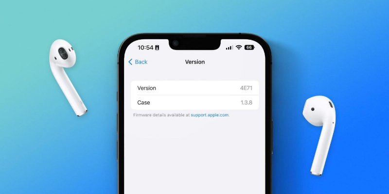 update airpods firmware