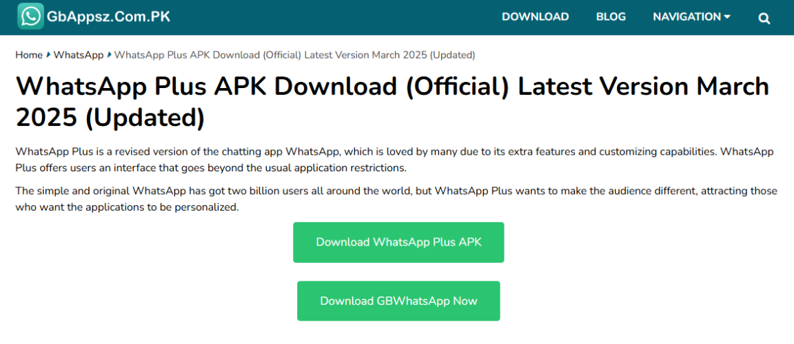 whatsapp plus