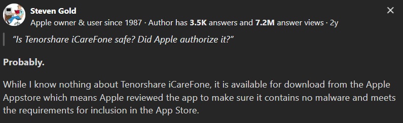 Users Praise Icarefone Data Management 3