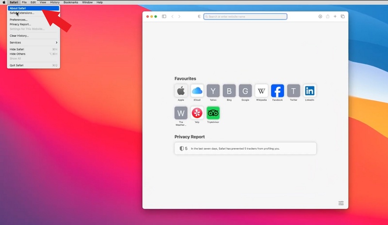 Checking Safari Version
