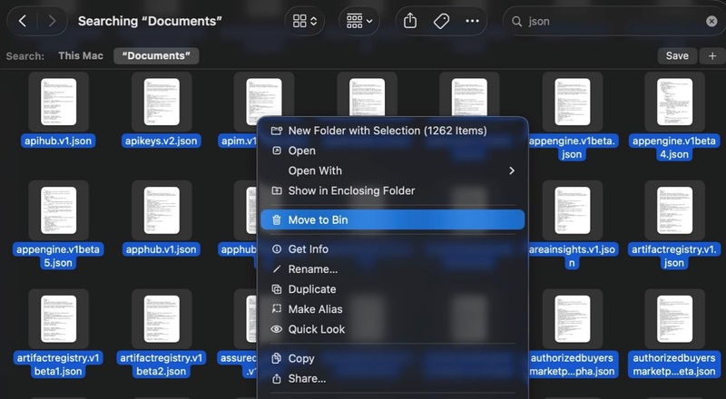 Clear All Json Files