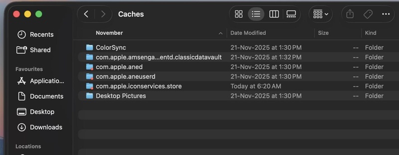 Clear Mac Cache Files Manually