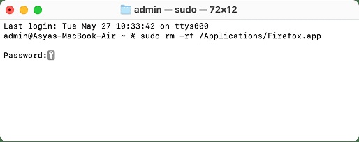 Completely Uninstall Apps in Mac Terminal