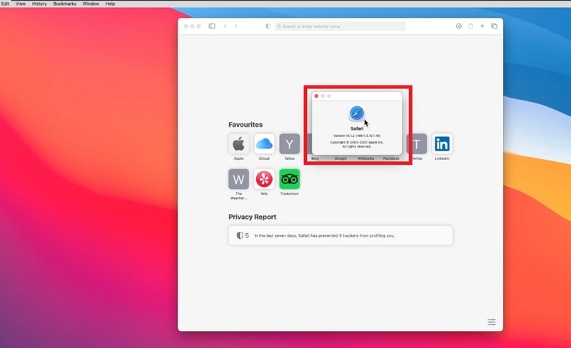 Current Safari Version