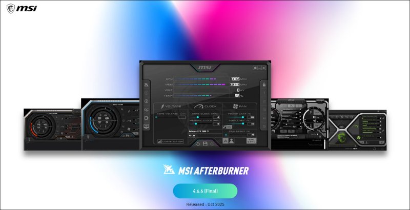 download official msi afterburner 466