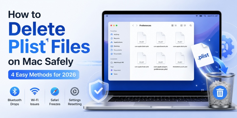 How to Delete Plist Files Mac