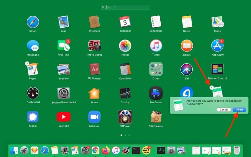 Mac Launchpad Delete Preinstalled Apps