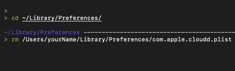 Mac Terminal Delete Plsit Files