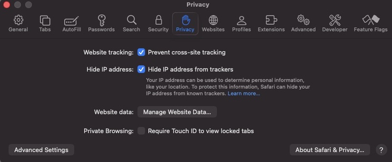 Remove Data from Specific Safari Site