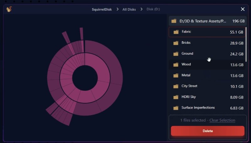 squirreldisk disk cleaner