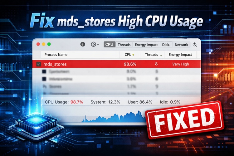 Mds Stores High Cpu Fix