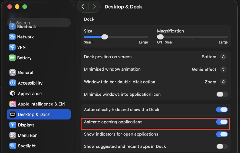 Turn Off Mac Desktop Animations