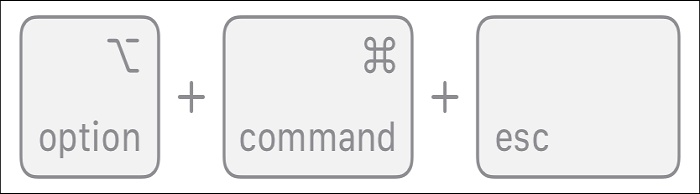 Command Option Escape Mac