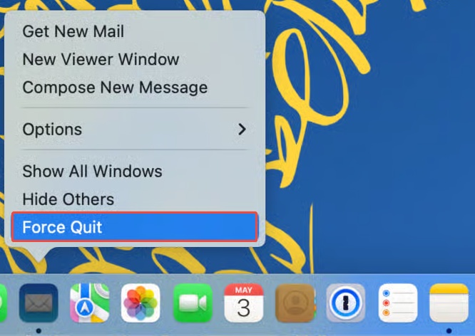 Double Click to Force Quit App on Mac