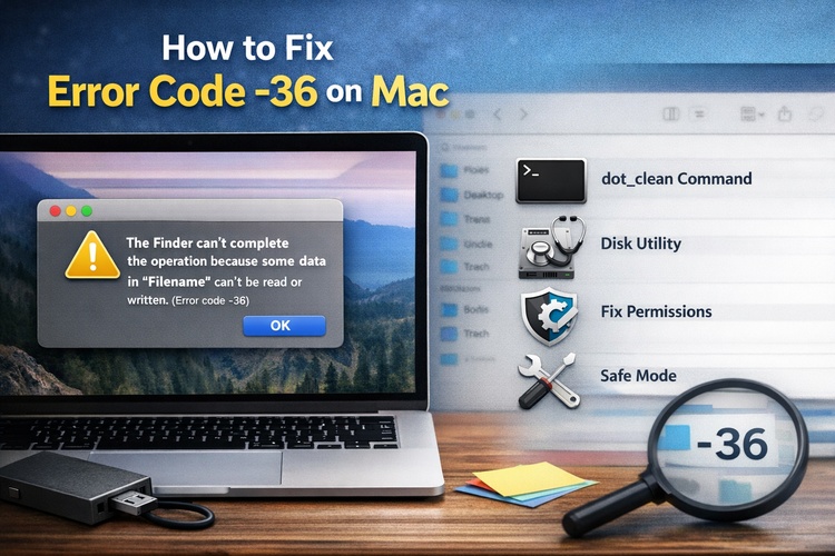 Error Code 36 on Mac