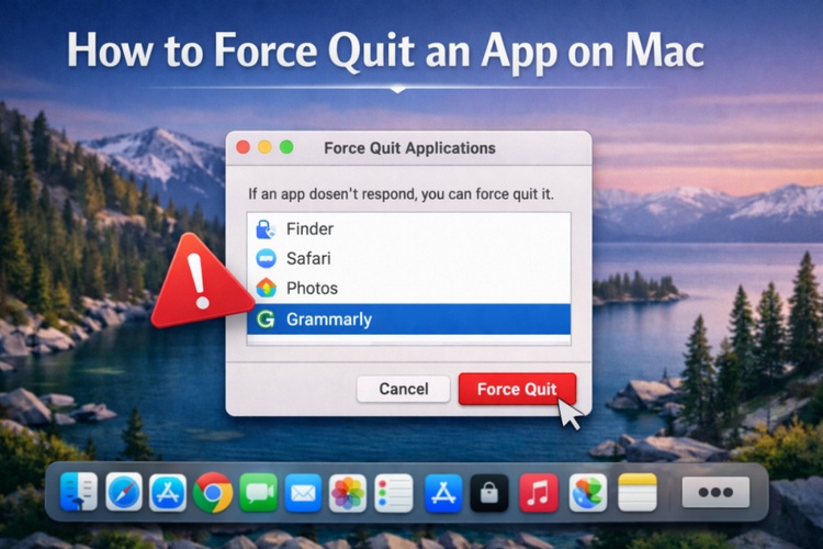How to Force Quit an App on Mac