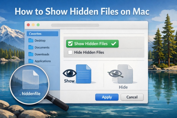 How to Show Hidden Files on Mac