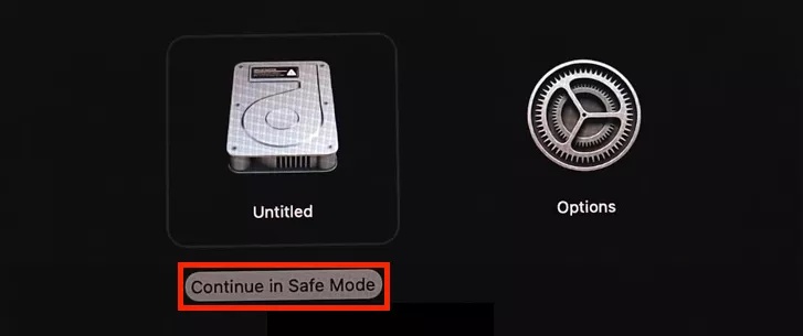 Start Mac in Safe Mode