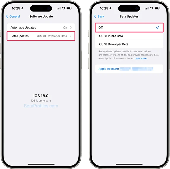 off-beta-update